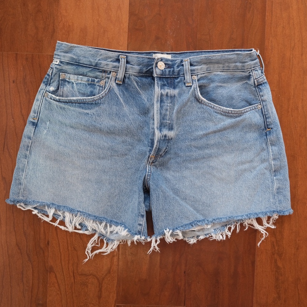 Citizens of Humanity Annabelle Vintage Relaxed Denim Shorts, Size 30